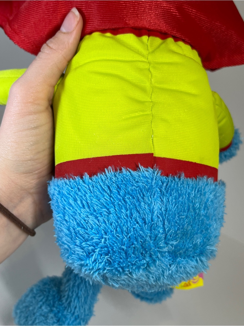 Disney Store Blue Bunny Town Plush Cape Mask Superhero Carrot 12" Rare HTF Toy - Picture 7 of 14